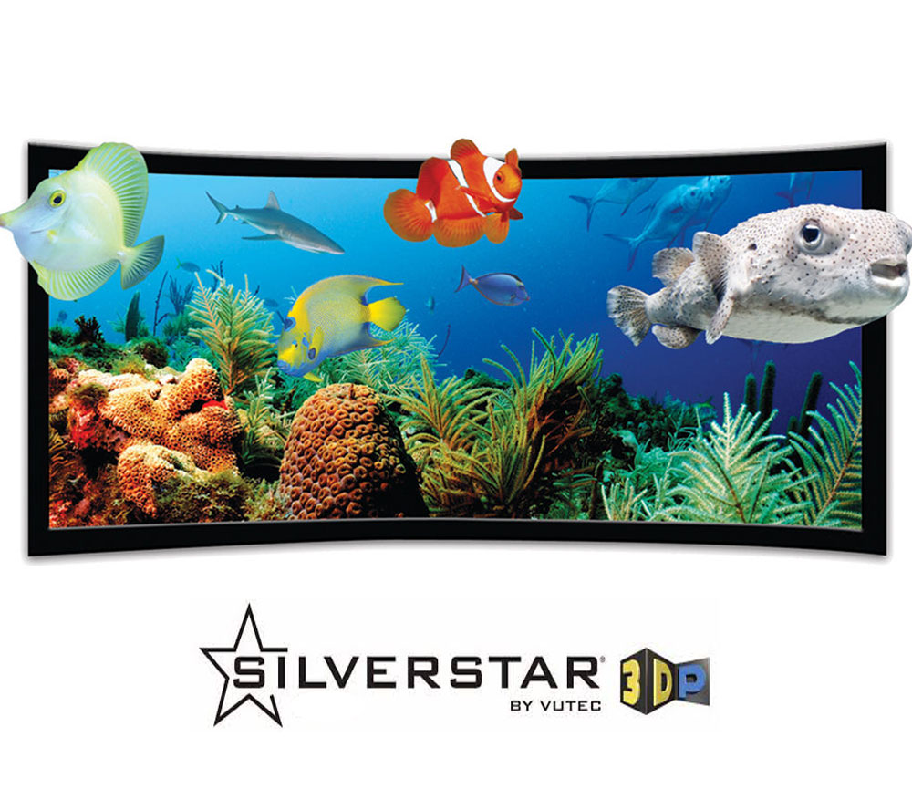 Review of Vutec SilverStar™ 3D-P projection screens by Jeff Haas.