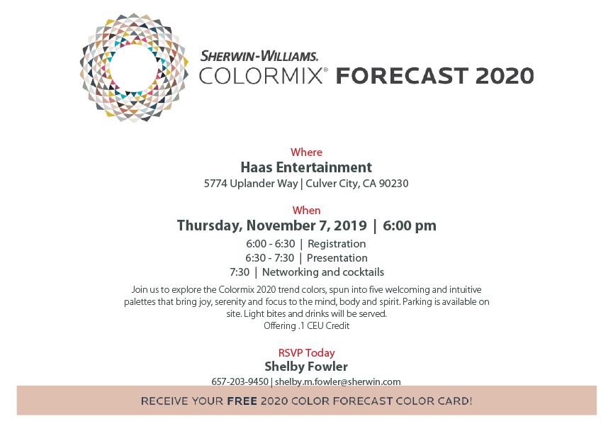 Colormix Forecast 2020