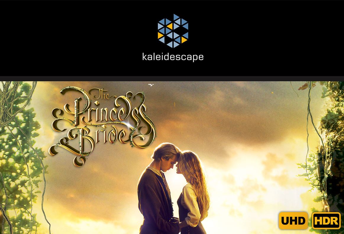 The Princess Bride on Kaleidescape