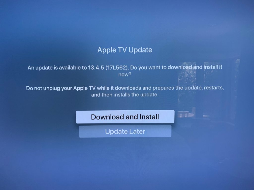 Apple TV Update