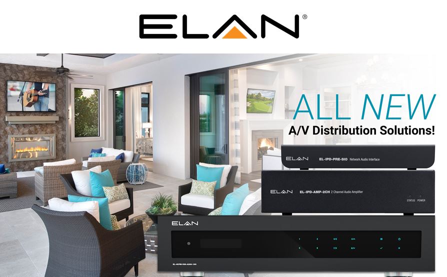 Elan Announces Next-Gen Distributed Audio and Video Solutions